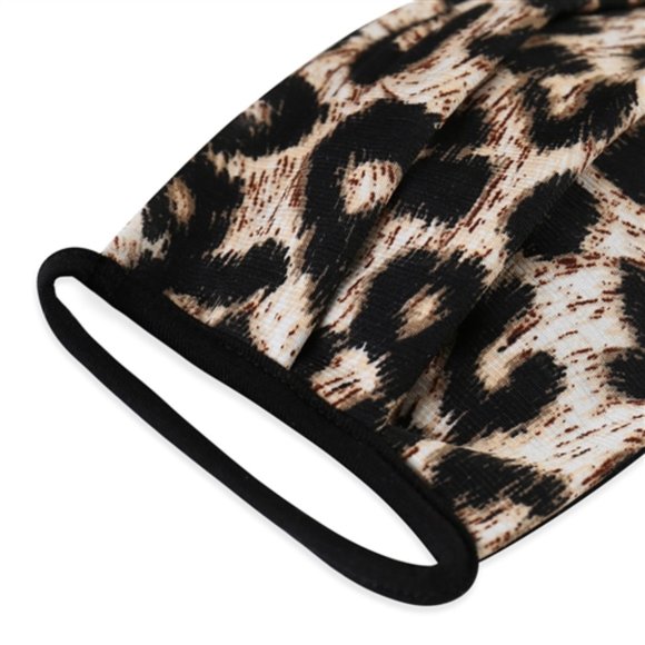 2 for 20! Leopard Print face mask - Picture 3 of 8